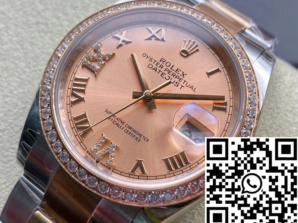 Factory Datejust Gold M126281RBR-0016 Rose EW Rolex 0108